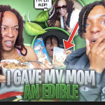 I GAVE MOM AN EDIBLE WITHOUT HER KNOWING TO GET HER REACTION??**SUPER FUNNY**