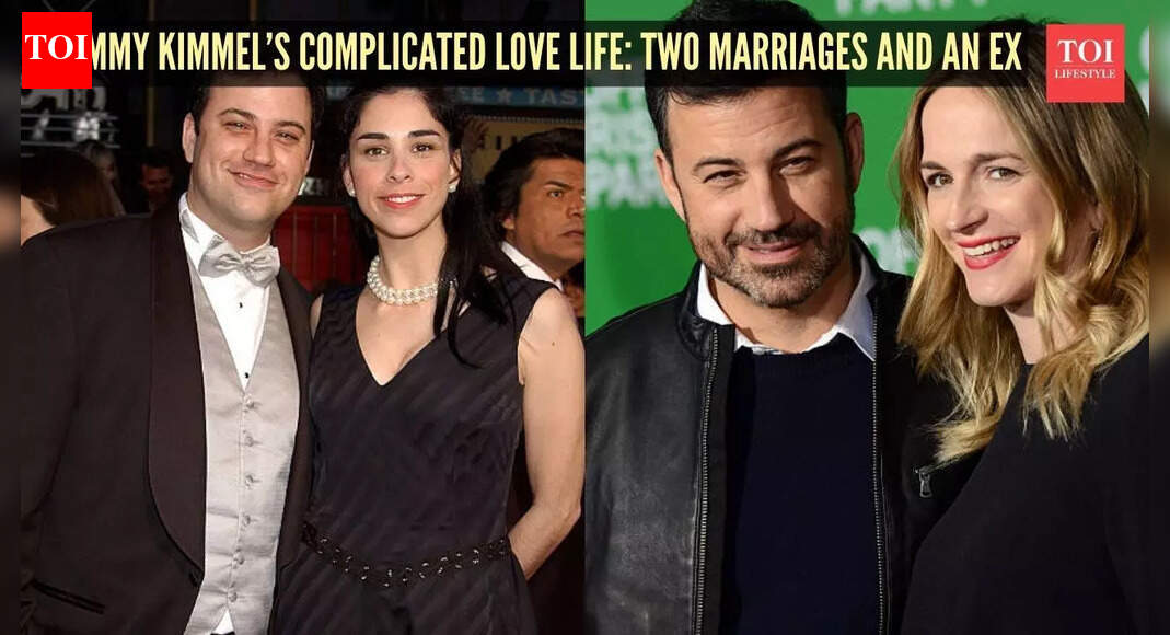 Jimmy Kimmel's complicated love life: From dating Sarah Silverman to marrying Molly McNearney | - The Times of India