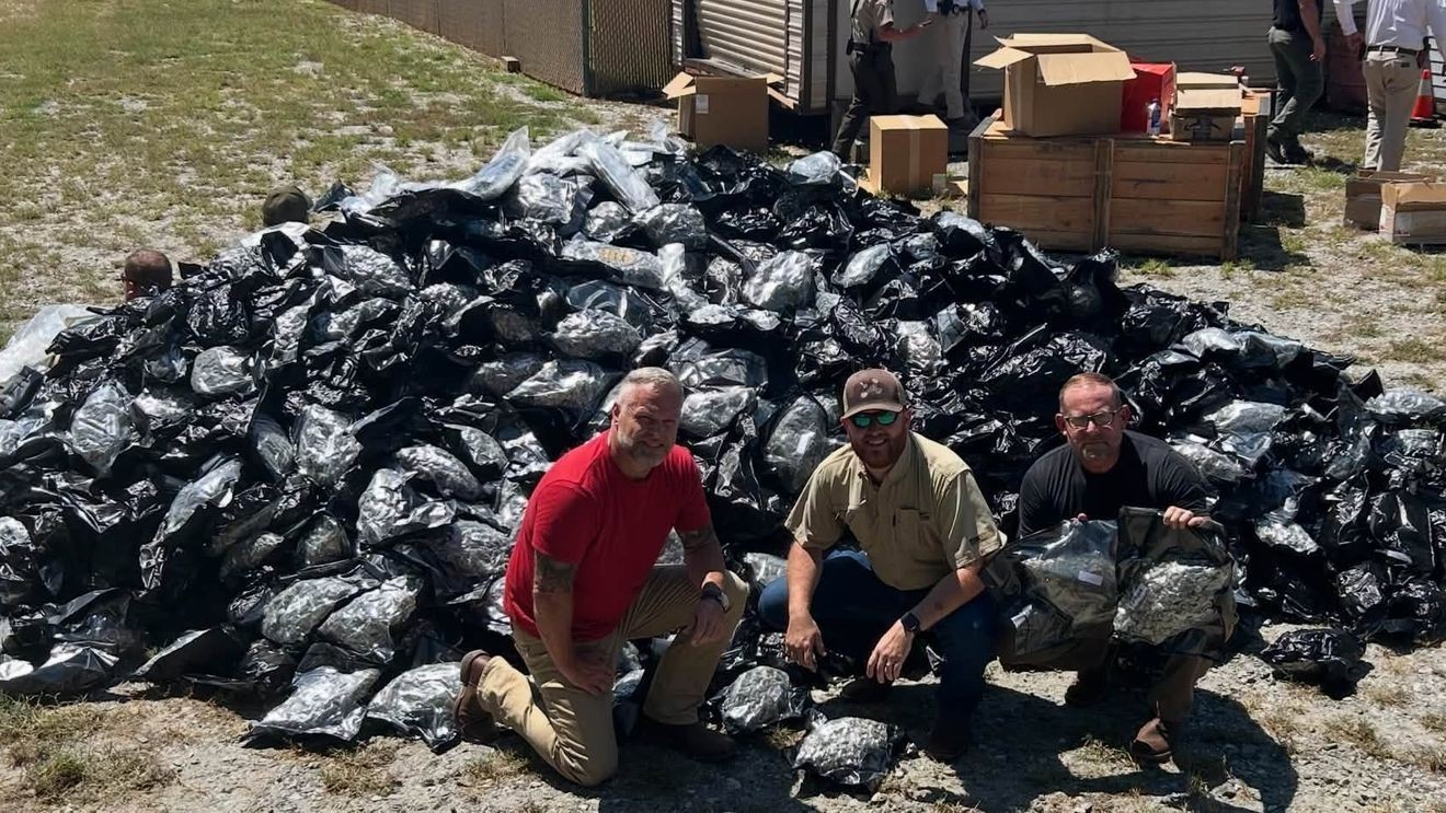 Nearly 900 pounds of marijuana headed to Florida seized in Georgia